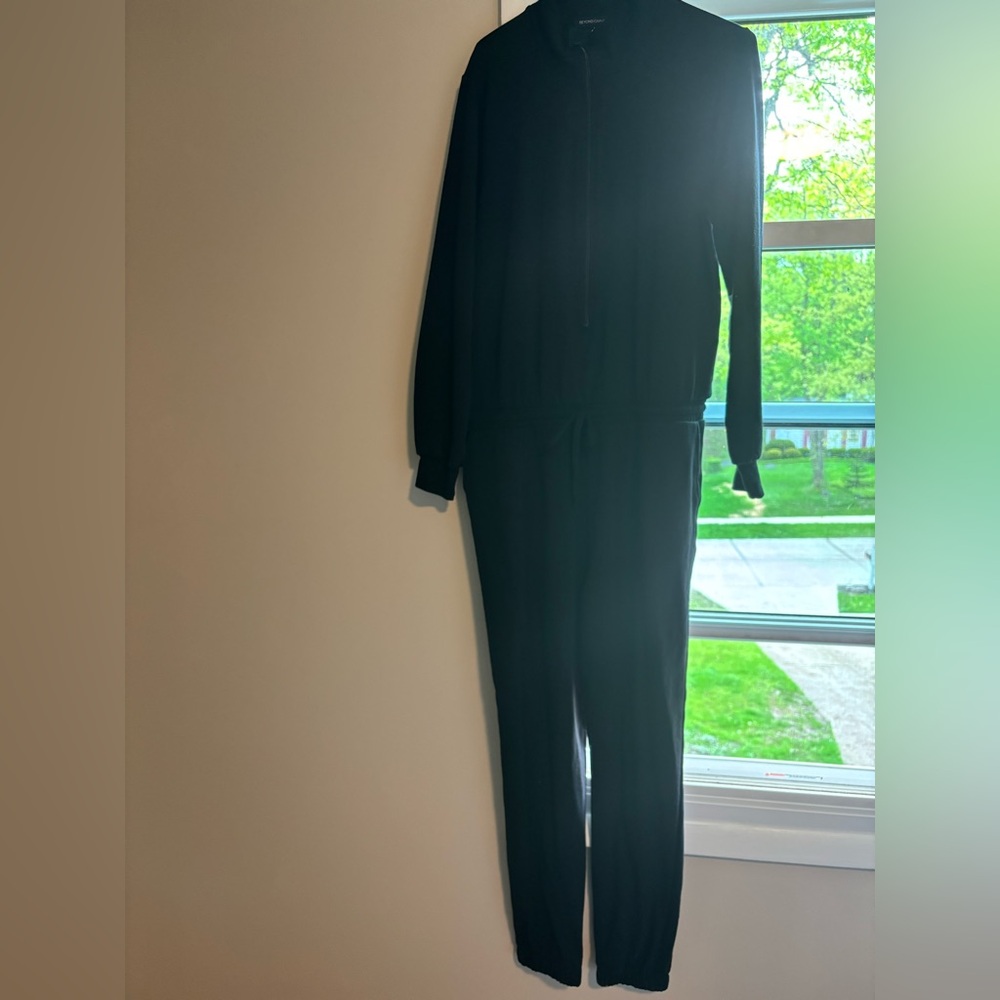 Beyond Yoga Black Streamlined Jumpsuit